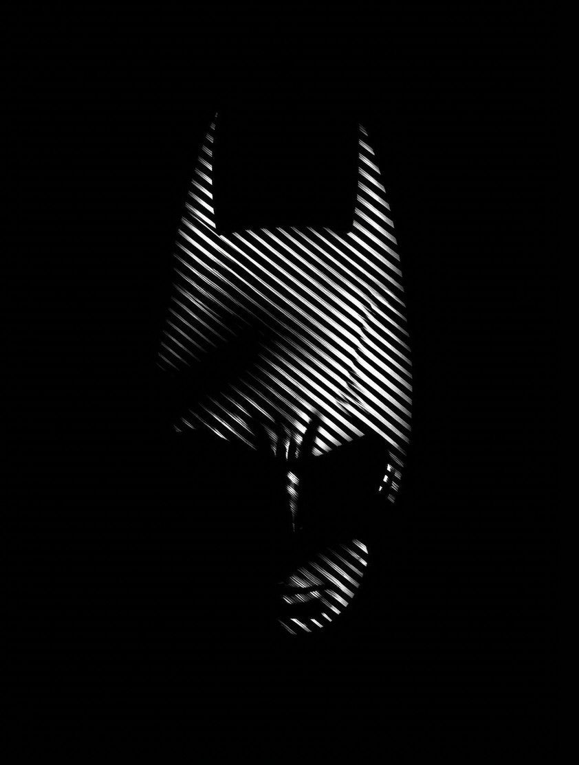 Batman Face Print Only